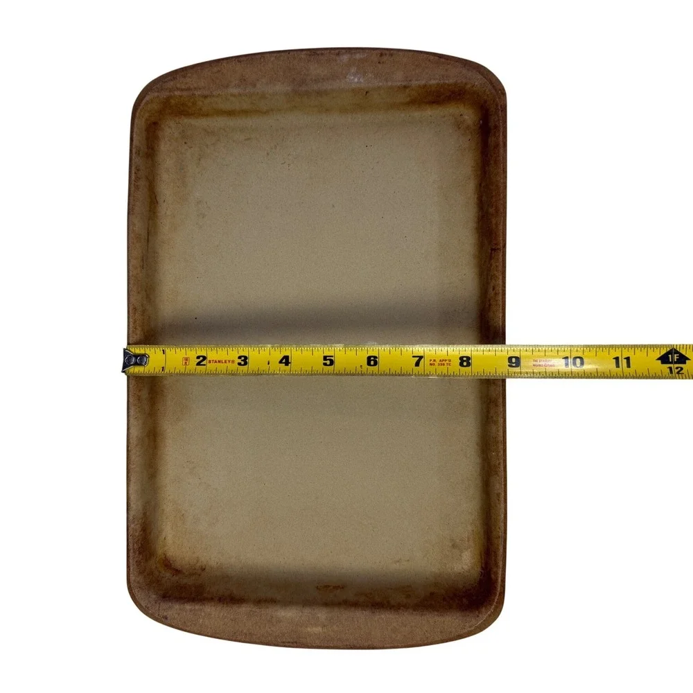 Pampered Chef Family Heritage Classics Stoneware Bar Pan 13.5x9 Rectangle 010207